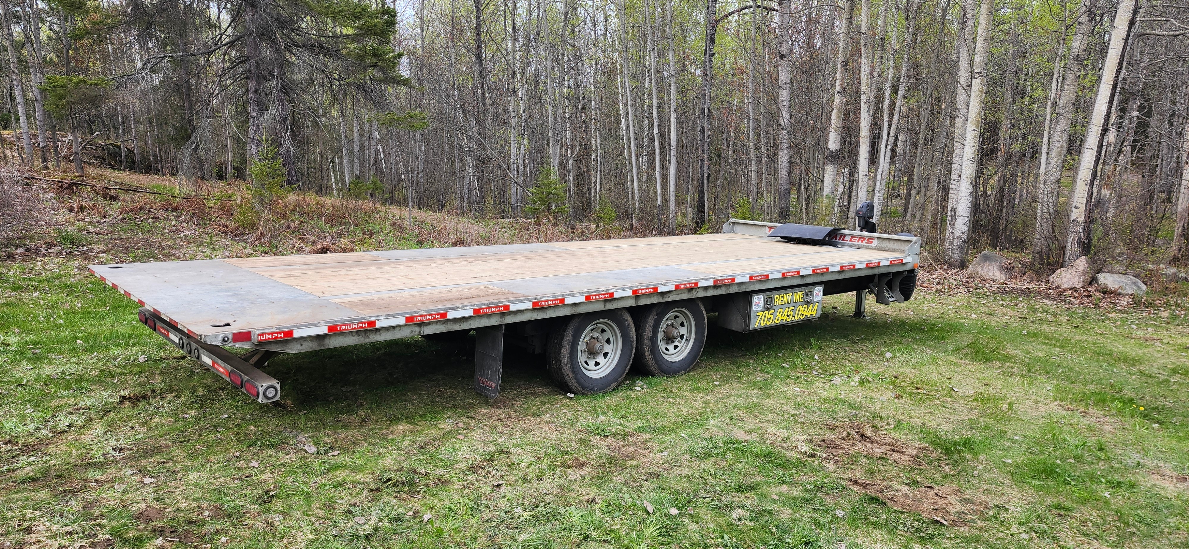 24ft Tilt Trailer view 4