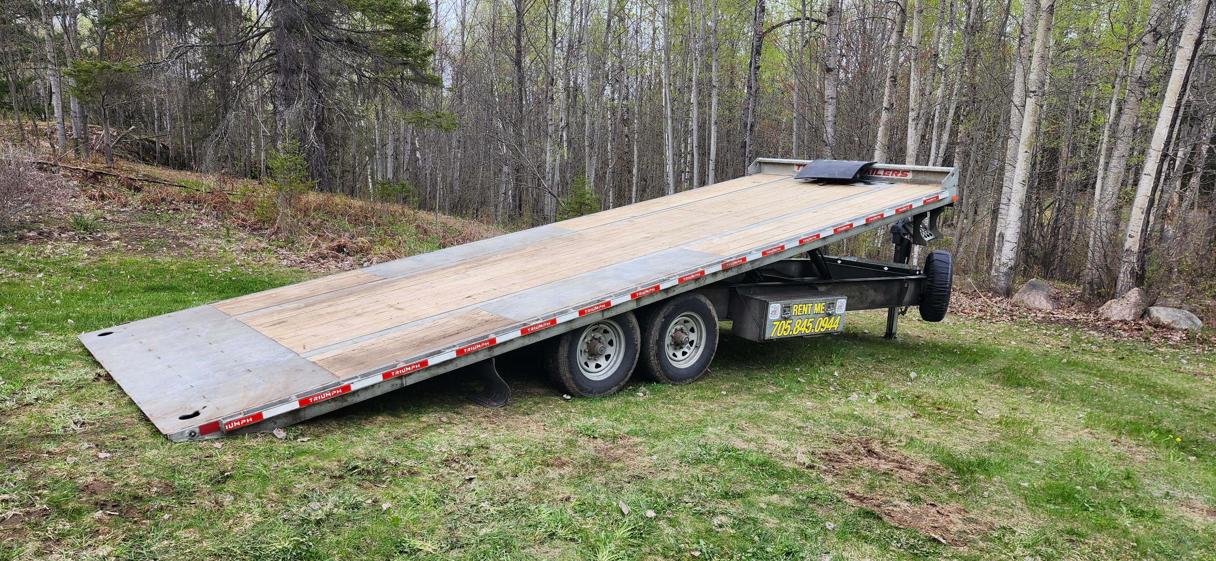 24ft Tilt Trailer view 5
