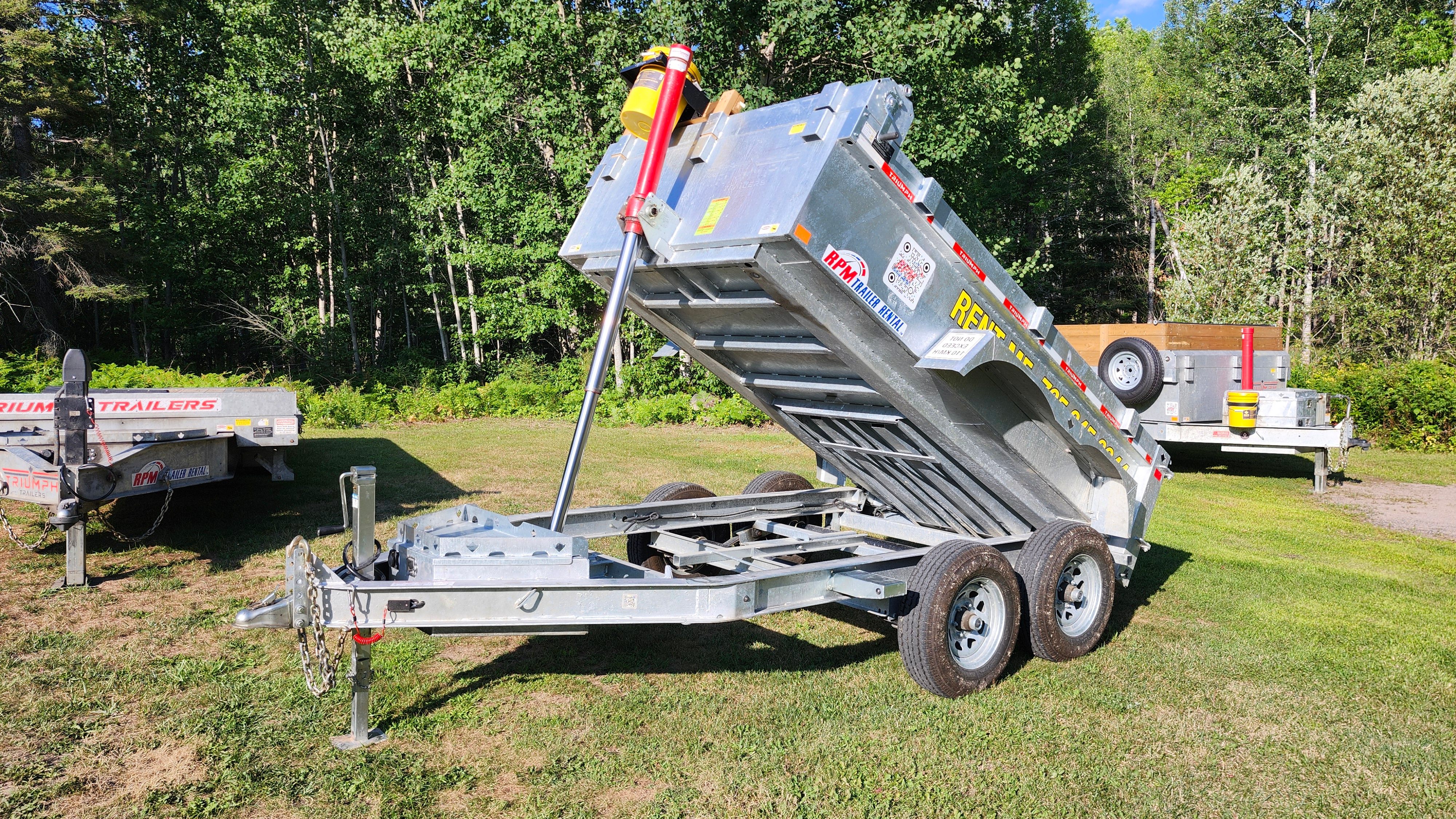 72" x 10' Dump Trailer view 5