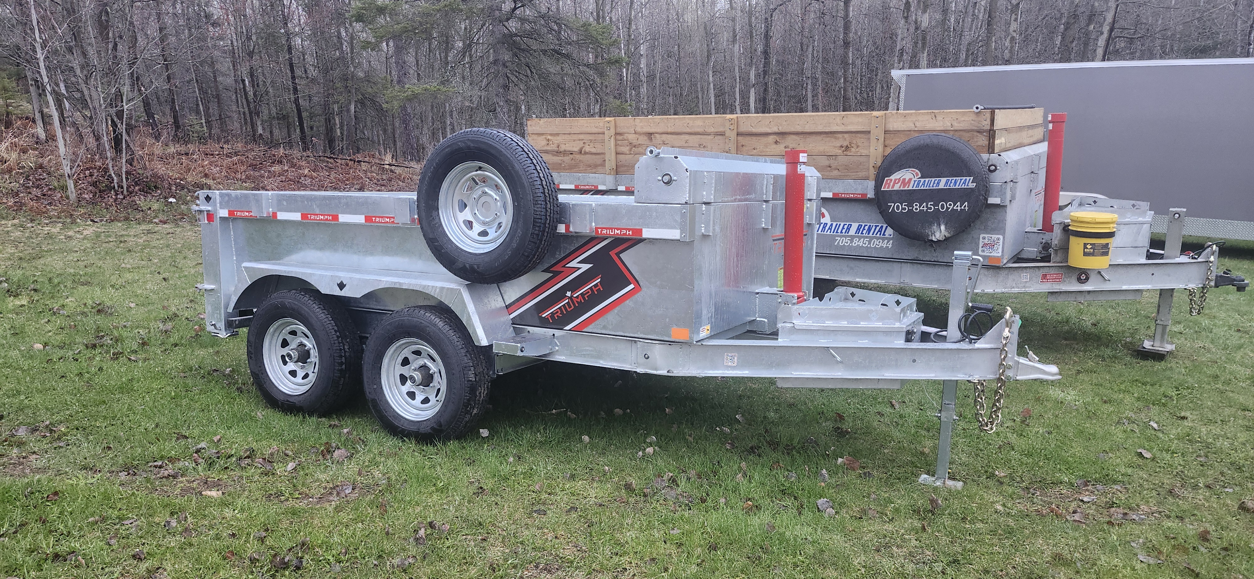 72" x 10' Dump Trailer