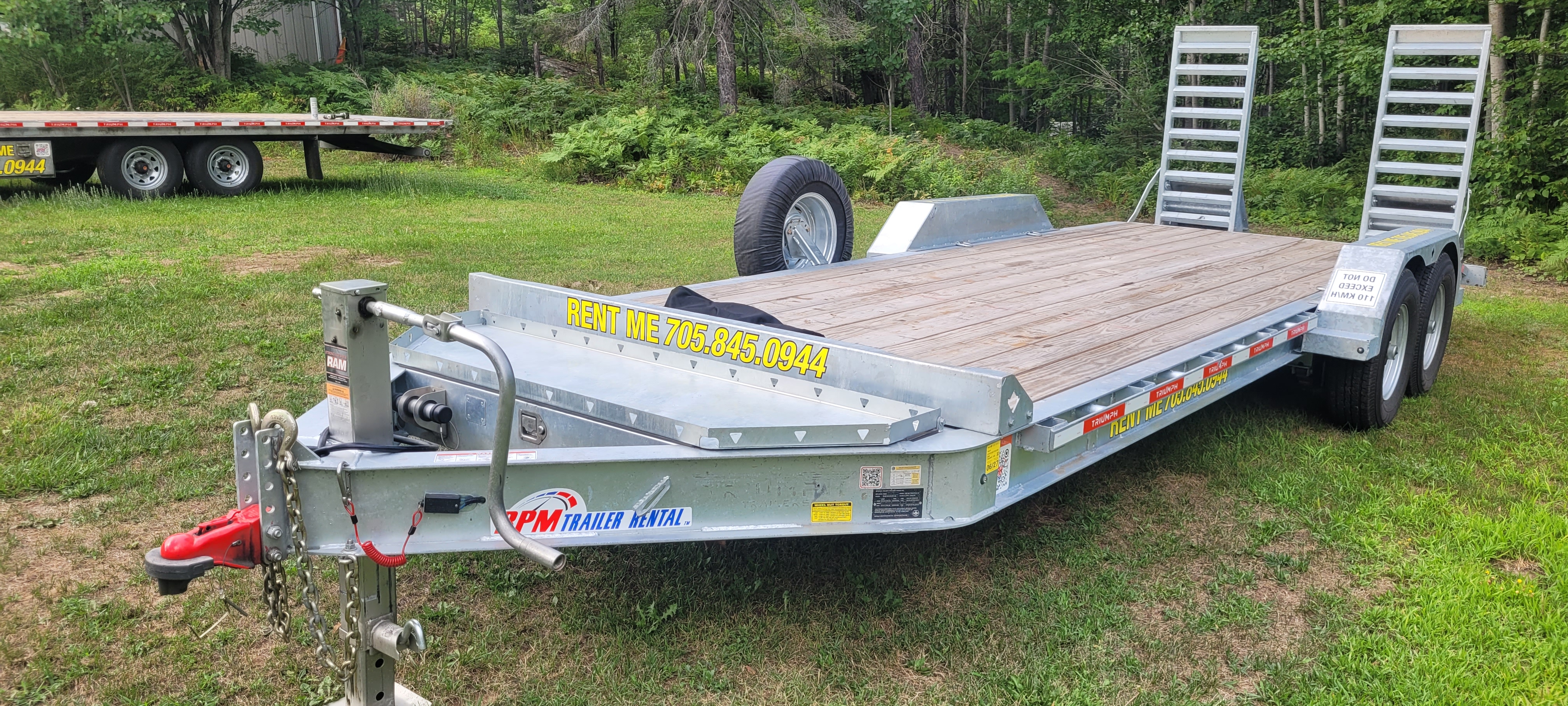 20ft Equipment Hauler view 2